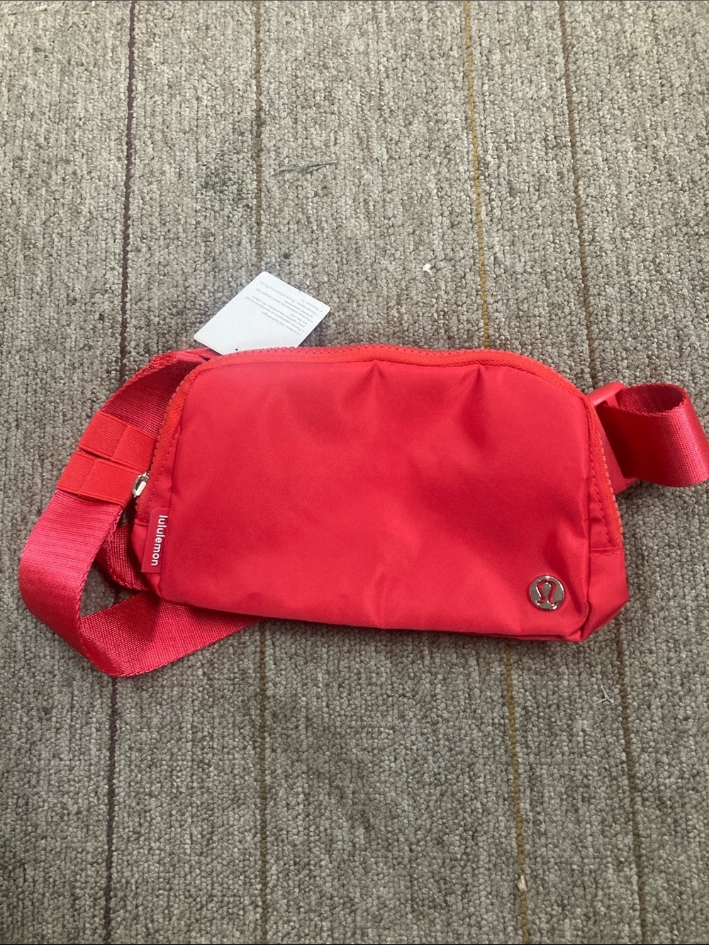 GAP Red Compact Crossbody Belt Bag